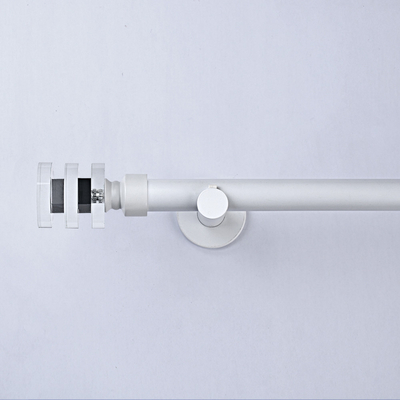 1M Length Curtain Rod Accessories Crystal Finial Curtain Rod Double Diamond