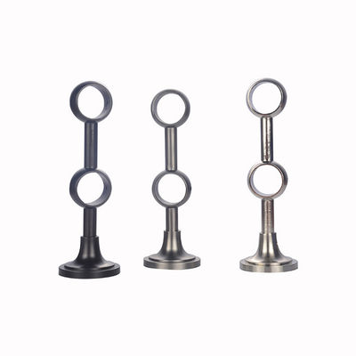Bedroom Decorative Heavy Duty Double Curtain Rod Brackets